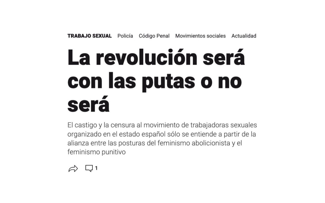 La revolución será con las putas o no será